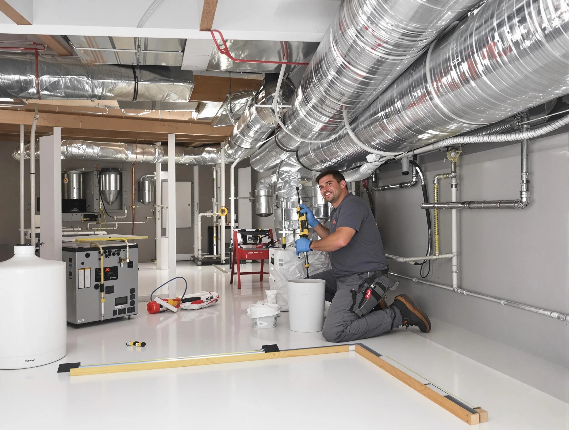 Professional duct sealing service by Washington Air Duct Cleaning in Washington