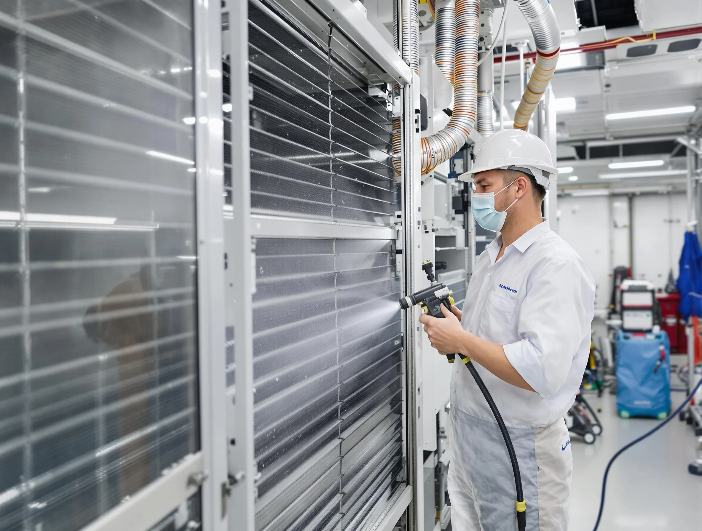 Professional AC coil cleaning by Washington Air Duct Cleaning in Washington