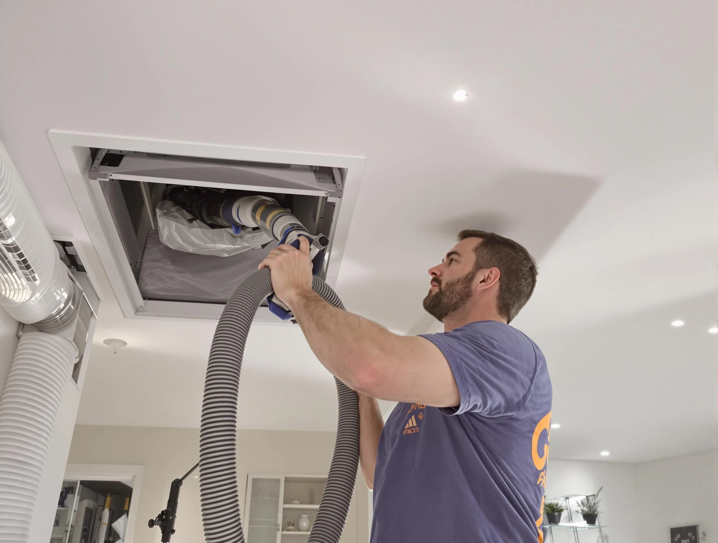 Precision indoor duct cleaning by Washington Air Duct Cleaning in Washington